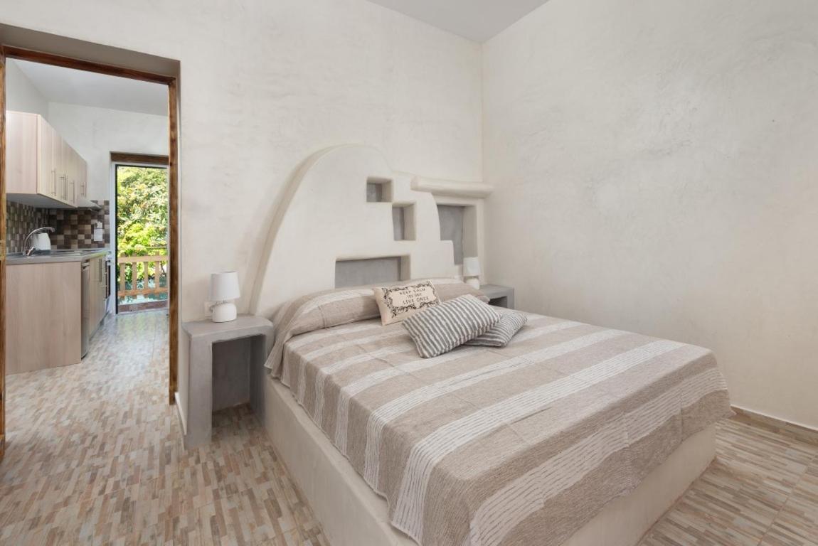 Christos Studios And Family Apartments Stegna 外观 照片