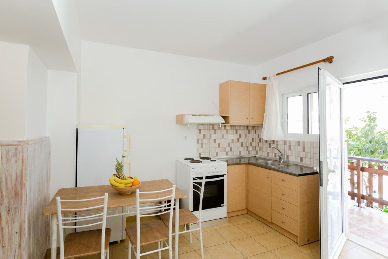 Christos Studios And Family Apartments Stegna 外观 照片